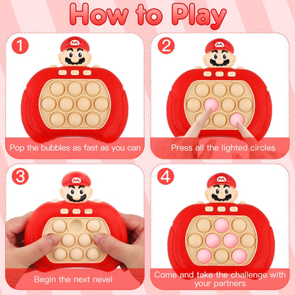 Juego De Memoria Luz Y Sonido Popit Push